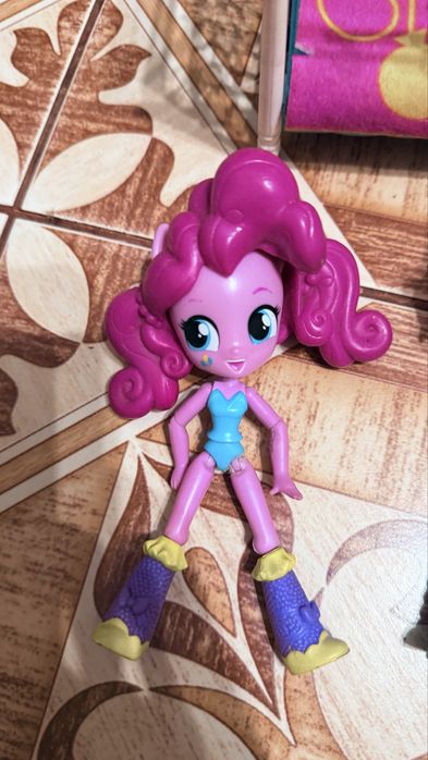 Набір ляльки   Пінкі  пай,рейнбоу деш,раріті my litle pony та аксесуари