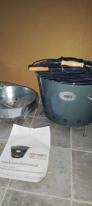 Портативний вугільний гриль BBQ