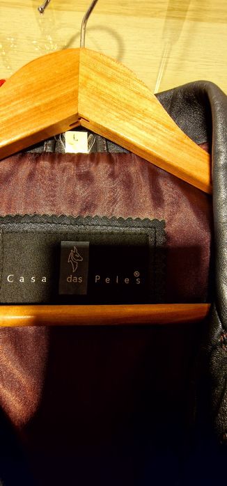 Casaco em pele Beje da casa das peles