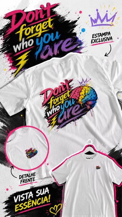 T-Shirt Oversize Premium – Design Único