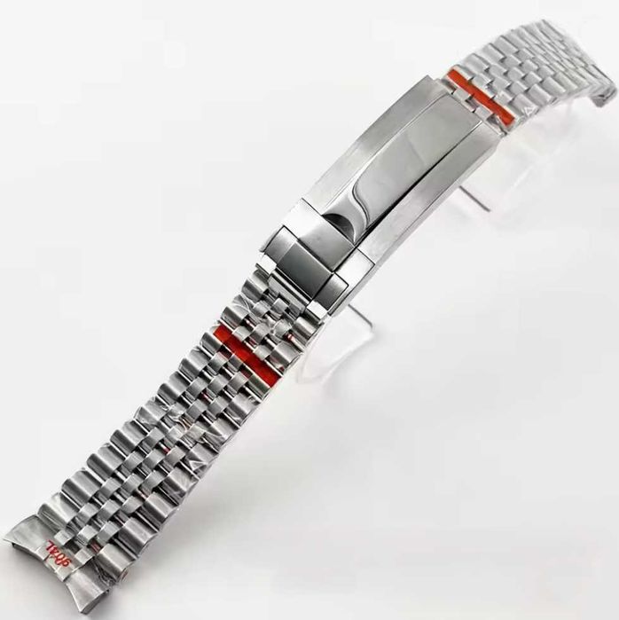 Bransoleta Do Zegarka JUBILEE Srebrna Styl 20mm 21mm WIELE KOLORÓW do Seiko Citizen Rolex Stal Nierdzewna