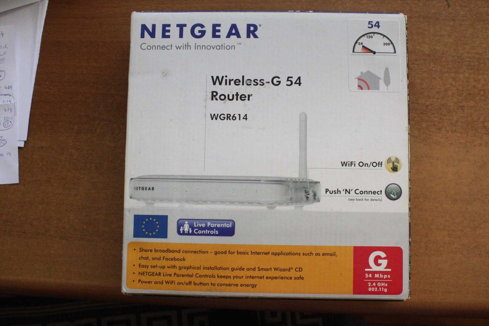 Router Netgear Wireless G 54