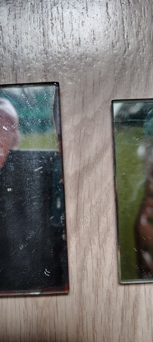 Stare kieszonkowe lusterka z czasów PRL
