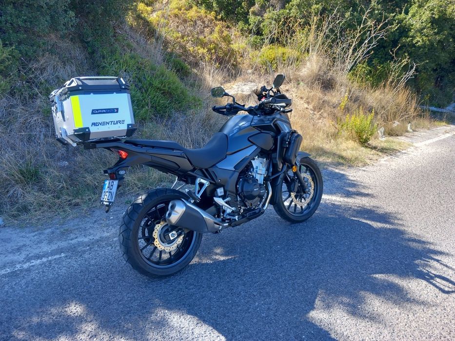 Honda cb500x com muitos extras