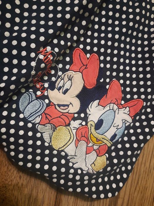 Sliczna sukienka z myszka Mini i Dayze 12/18 msc