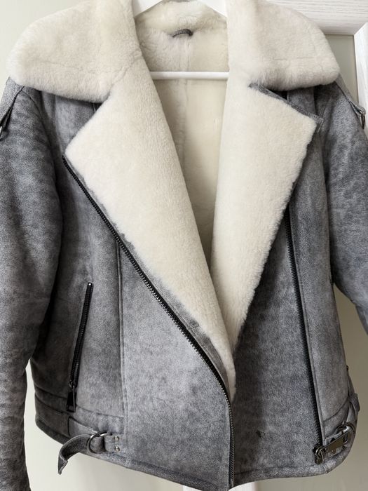 Дублянка жіноча з натуральним хутром