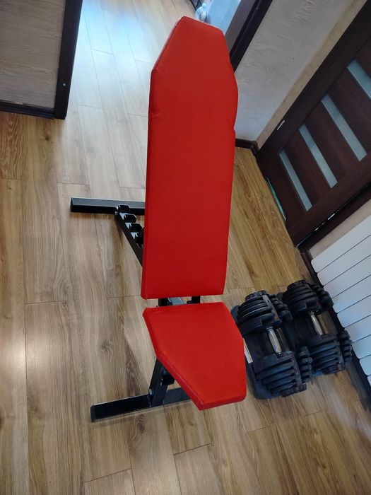 Hantle regulowane ławka obciążenie ciężarki atlas do ćwiczeń