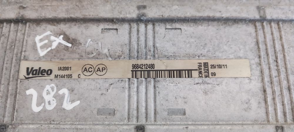 Radiador do intercooler CITROËN C4 II (B7)