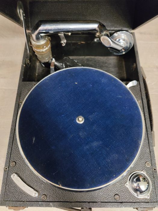 Gramofon walizkowy Columbia antyk