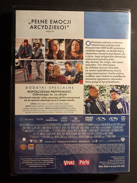 Ukryte piękno | Will Smith | folia | DVD