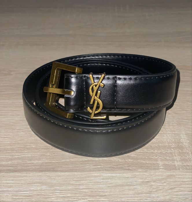 Ремінь ysl saint laurent | belt ysl saint laurent gold