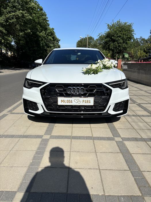 Auto do ślubu- Piękne Audi A6 limuzyna