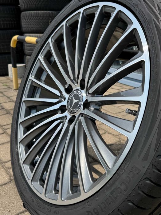 Nowe koła Mercedes 18 cali klasa C 205 206 CLA 118 174 178 A 177 B 247 E 212 211 grafitowo srebrne AMG