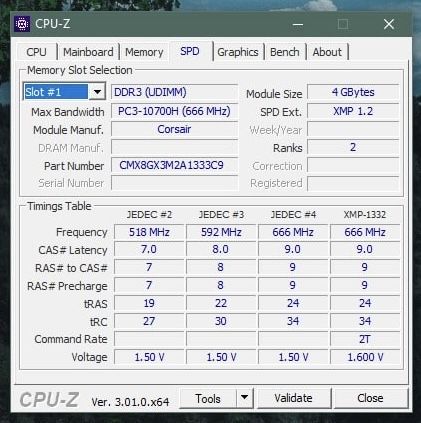DDR3 4x4GB (16GB) 1333МГц