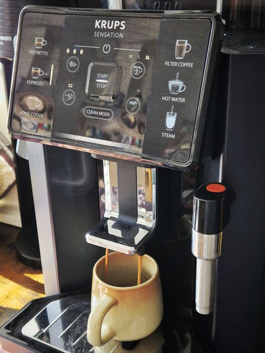 POLECAM! Ekspres do kawy KRUPS Sensation EA910B  z tabletkami