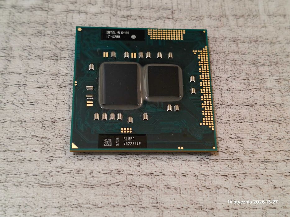 Procesor Intel Core i7-620M 2.67GHz Boost 3.33GHz 35W Socket G1