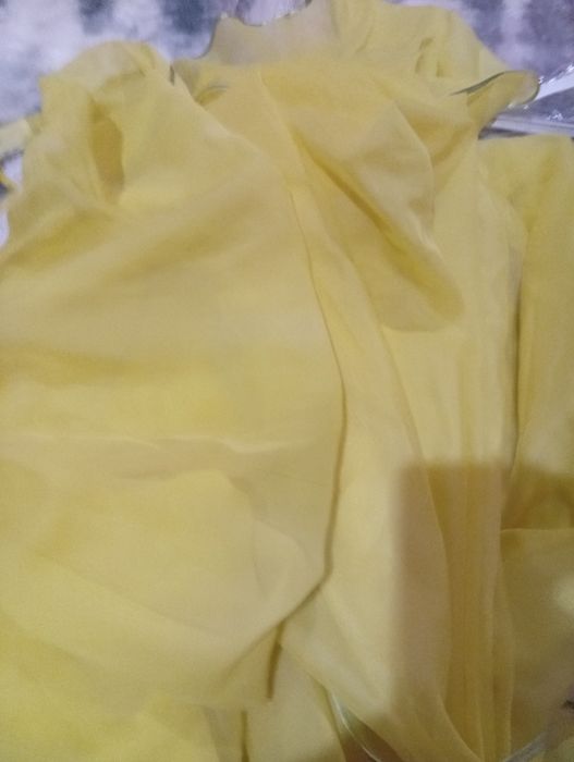 Продам лимонную тюль