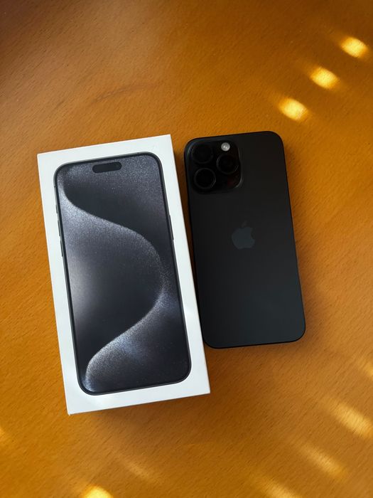 Iphone 15 pro max 256GB Black Titanium