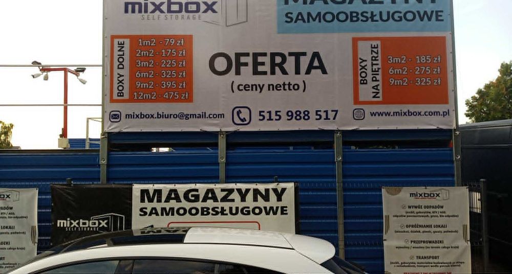 Kontener magazynowy TANI / RABATY DO 20%. Samoobsługowy magazyn 2 m2 self storage 24h box skrytka schowek.  Szczecin Gumieńce Najtaniej w mieście