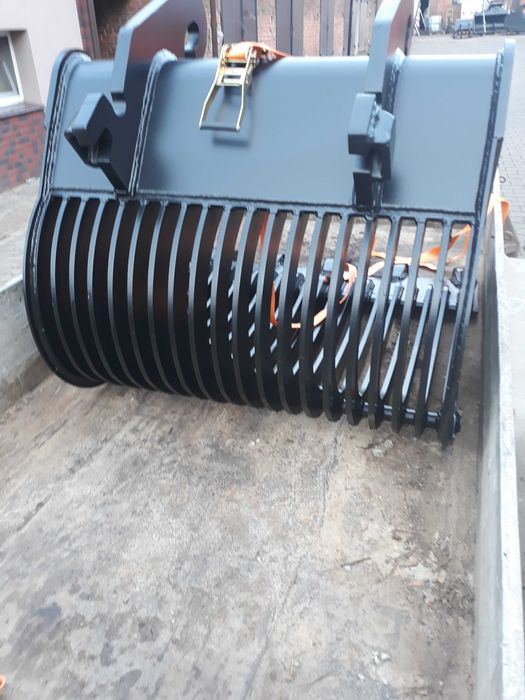 Łyżka ażurowa/przesiewająca 1m50 z zębami Verachtert CW40