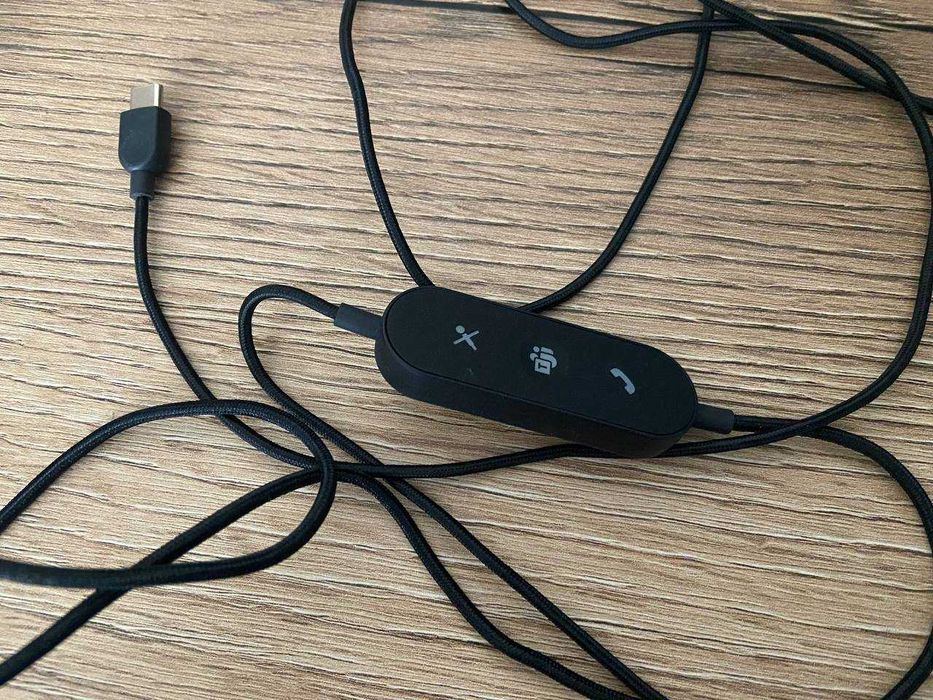 Наушники (гарнитура) Lenovo headset с пультом управления