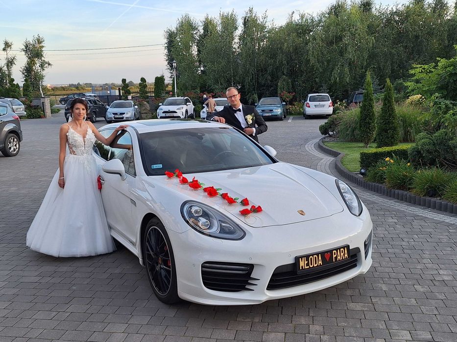 Samochód Auto do ślubu Porsche Panamera GTS