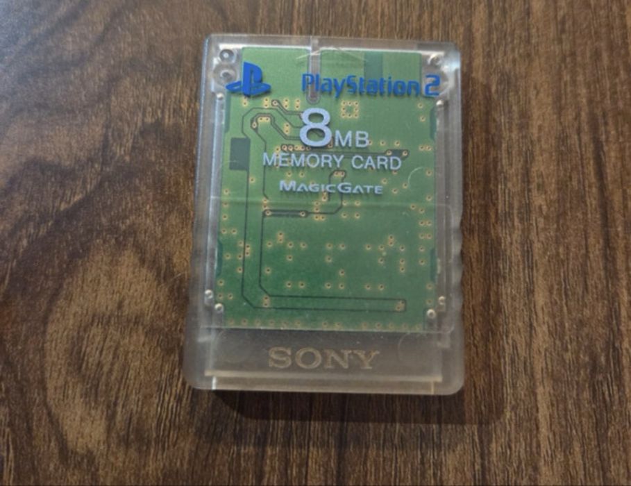 Karta pamięci memory card scph-10020 transparent  PlayStation 2