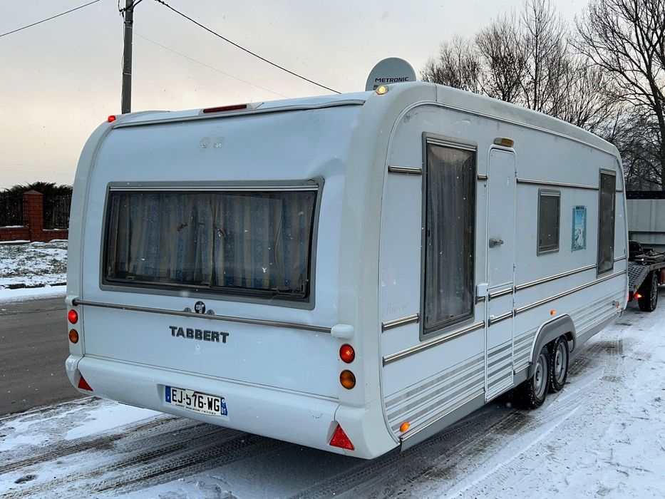 Tabbert Princesse 655 i Caravelair VIP 650 i Fendt Diamant 590  Klima Prysznic Toaletka Ogrzewanie Gazowe i Wody Gaz 2x sypialnie