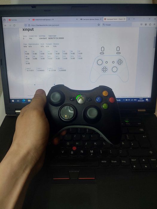 XBOX360 Controller Майкрософт ідеальний стан геймпад контролер джойсти