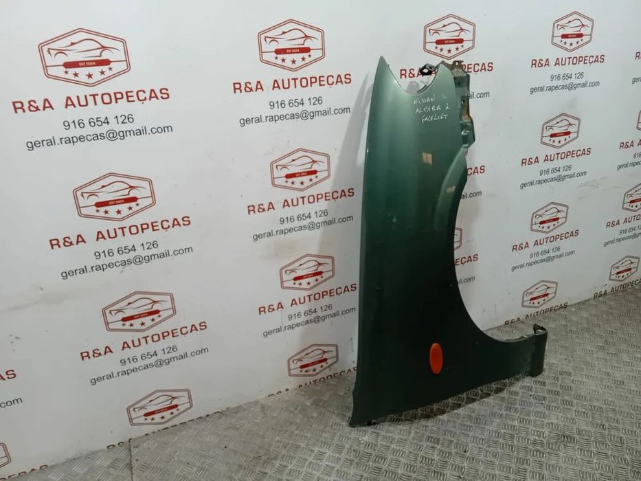 Guarda Lamas Frente Frontal Direito Nissan Almera II 2 Facelift