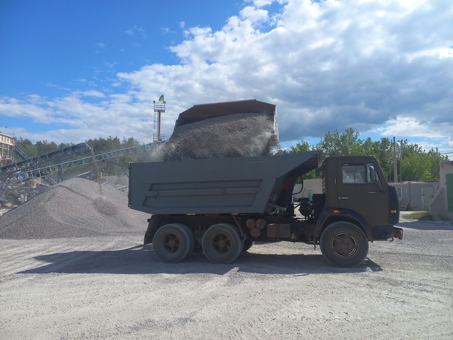 Щебень Песок Чорнозем  Отсев