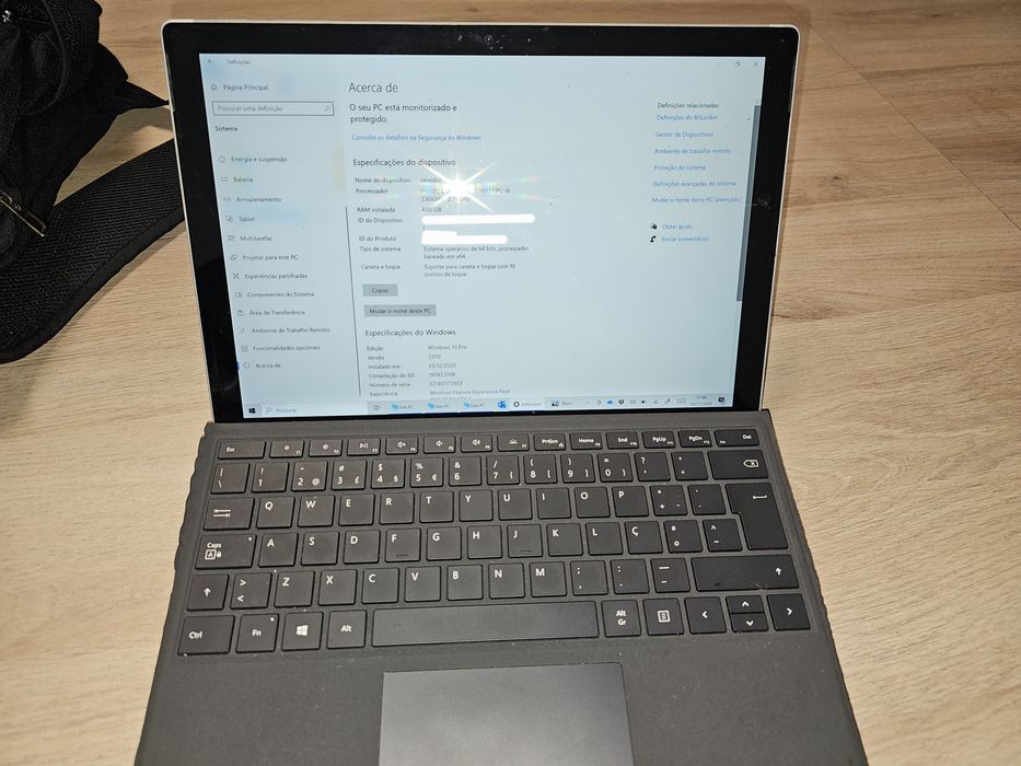 Portátil Surface pro i5