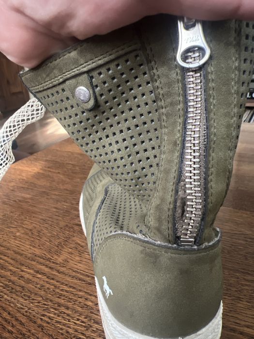 Botki damskie zamsz 41