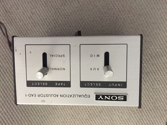 Sony equalization adjustor EAD-1
