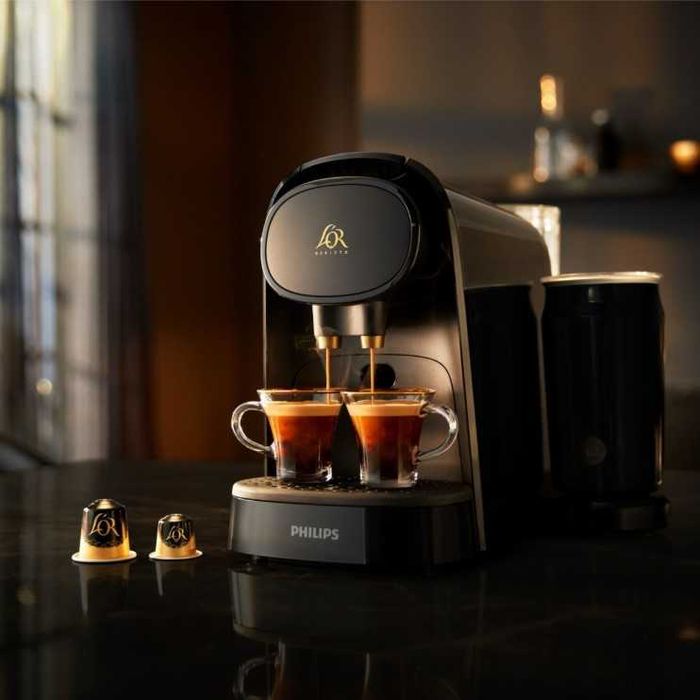 Maquina Café nespresso e Leite Philips L'OR Barista