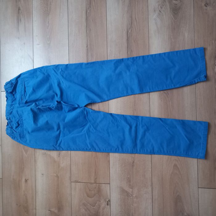 Spodnie Reserved eleganckie niebieskie dla chłopca rozmiar 164