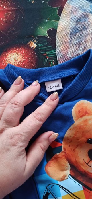Bluza chłopięca z misiem