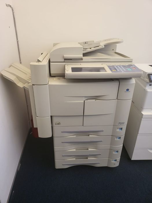 Minolta 7222 kombajn drukarka skaner z osprzętem