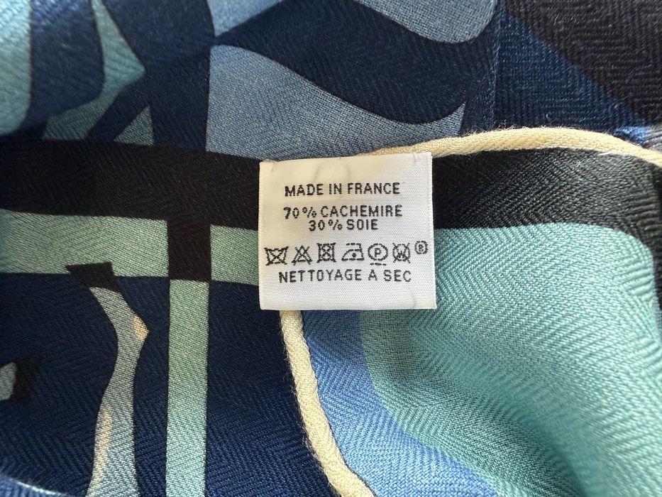 Hermes chusta kaszmir/jedwab