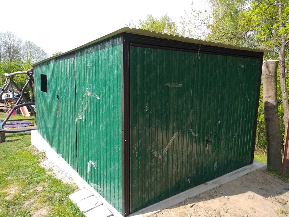 3x5 Pojedyńczy standard Blaszaki Garaże