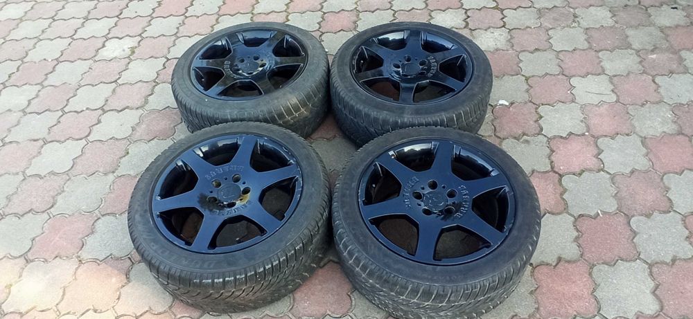 BRABUS 17'' Mercedes 8.5J 5x112 ET45 Dystanse 20mm