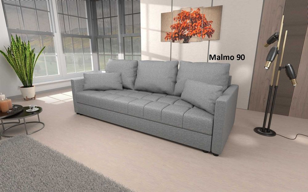 Sofa, Kanapa do salonu DOMINO z funkcją spania KUPUJESZ U PRODUCENTA