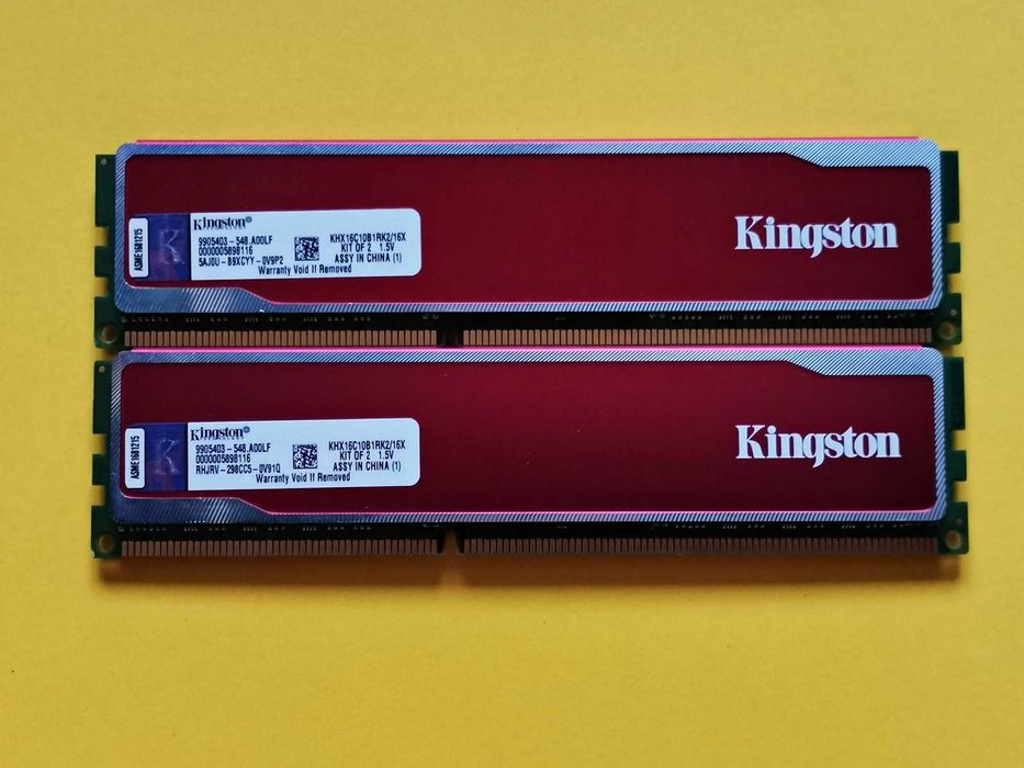 DDR3 16GB KingSton HyperX BLu 12800 -Komputer