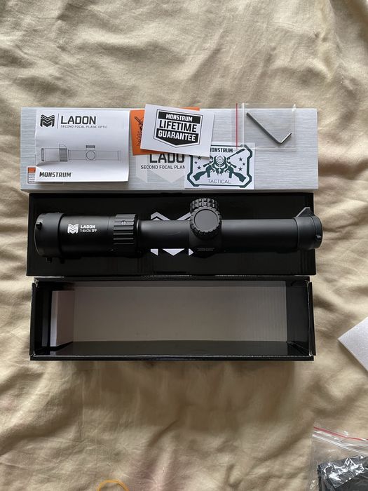 Оптичний приціл MIONSTRUM TACTICAL Inc 1-6x24mm 30mm