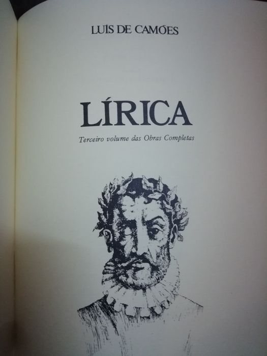 Livro de Luís de Camões 1984 Obra Completa