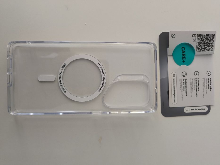 ESR Hybrid Case HaloLock Classic for Galaxy S25 Ultra – Transparent – NEW64752396170753122