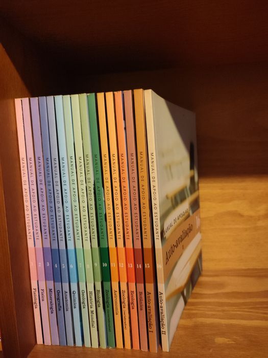 Coleção de livros Manual DE Apoio ao Estudante