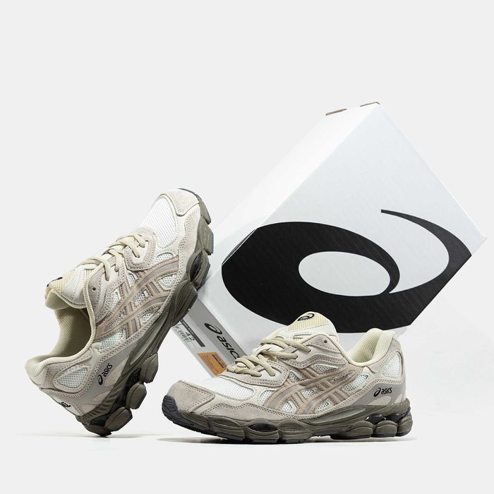 Кросівки Asics Gel-NYC Cream Putty premium | Кроссовки Асикс чоловічі жіночі