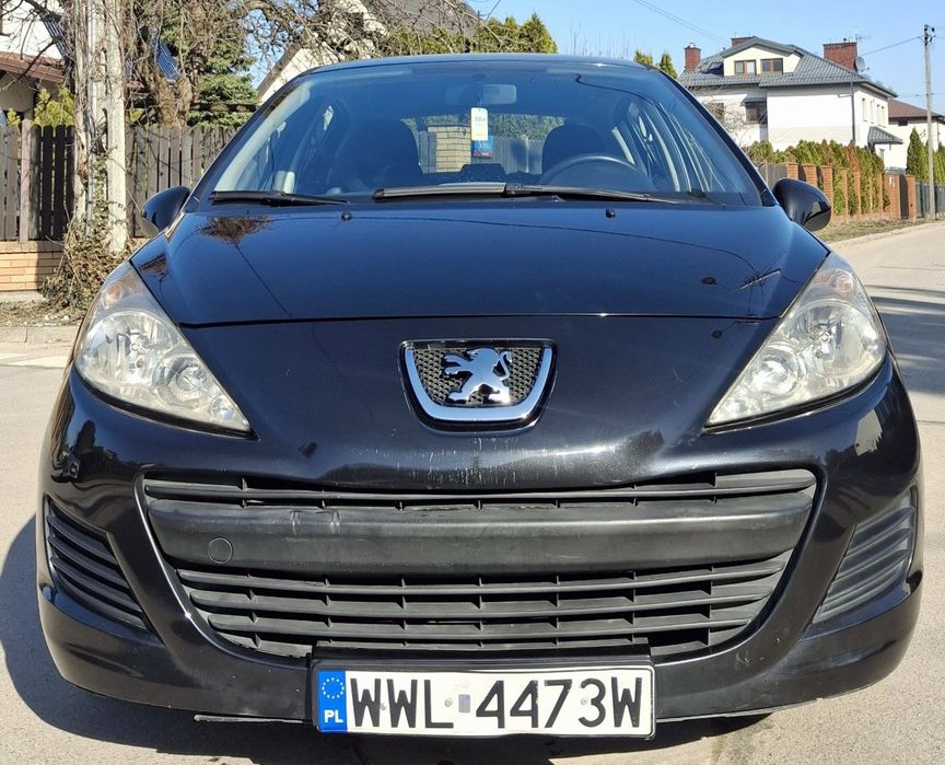 Peugeot 207 1.4b 95Km 160Tyś Przebiegu Zimowe Opony 2KL Zadbany Fv