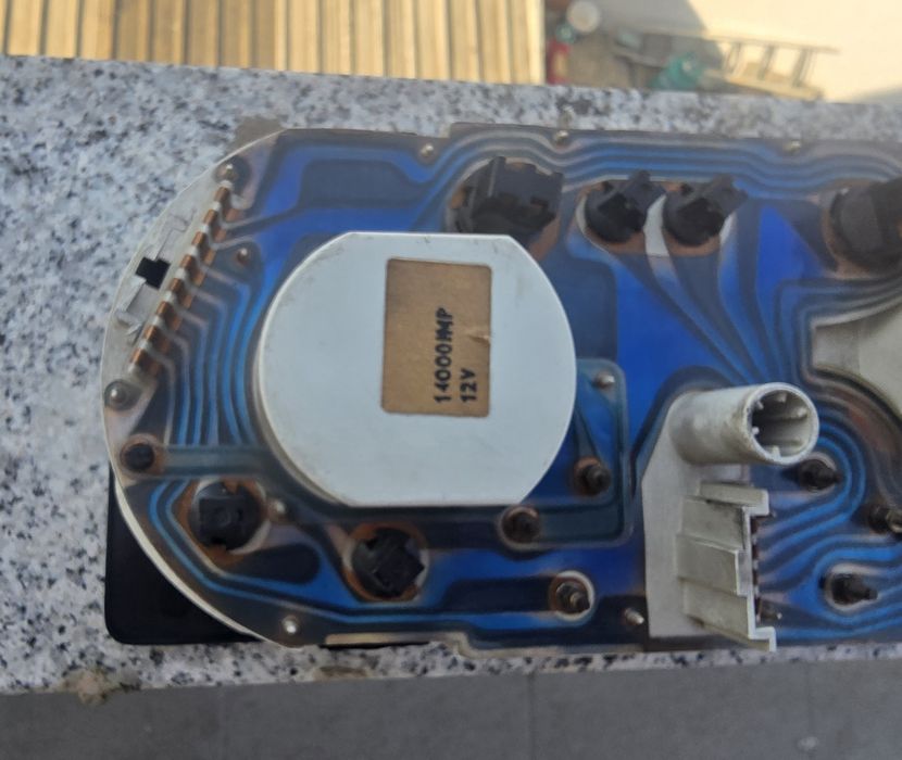 Quadrante fiat 127 com conta rotações